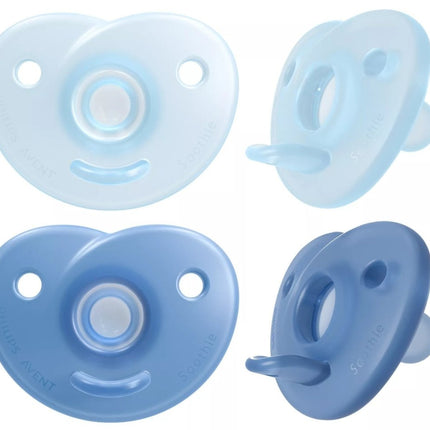 Philips Avent Fopspeen Soothie Boy +0 Mnd 2st koop je bij Babywinkel