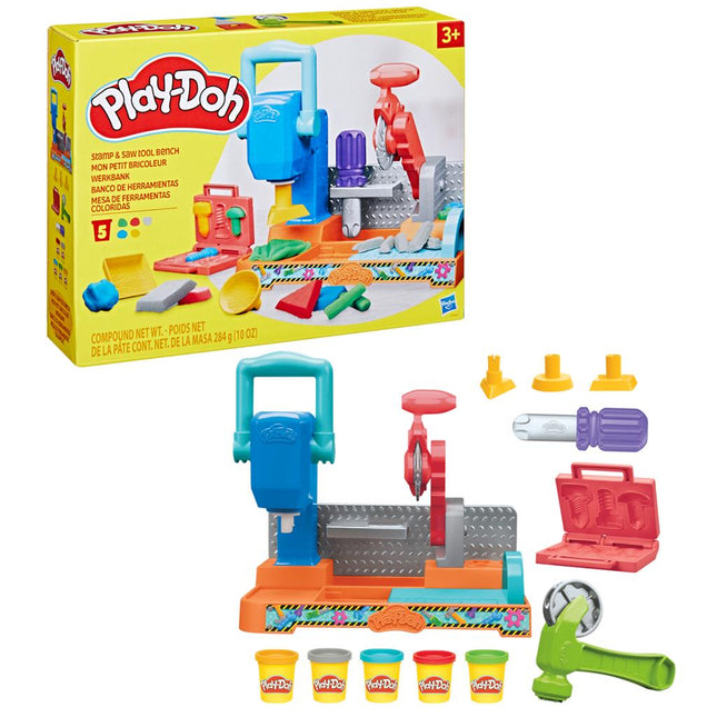 Play - Doh Klei Werkbank 12 Delig koop je bij Babywinkel