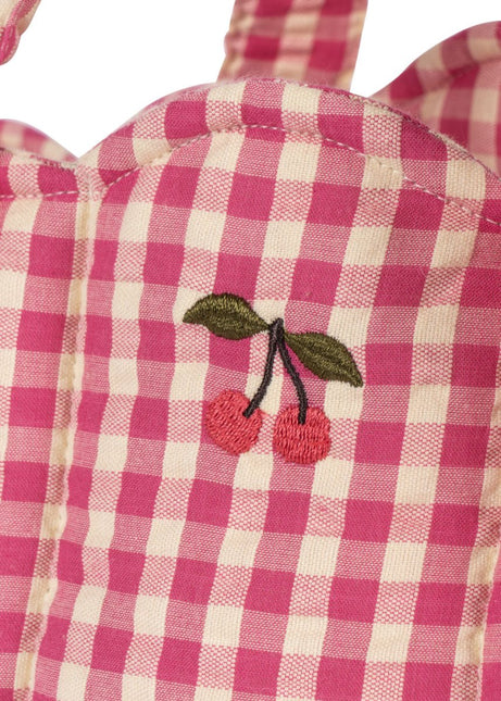 Poppen Draagtas Bubblegum Check koop je bij Babywinkel