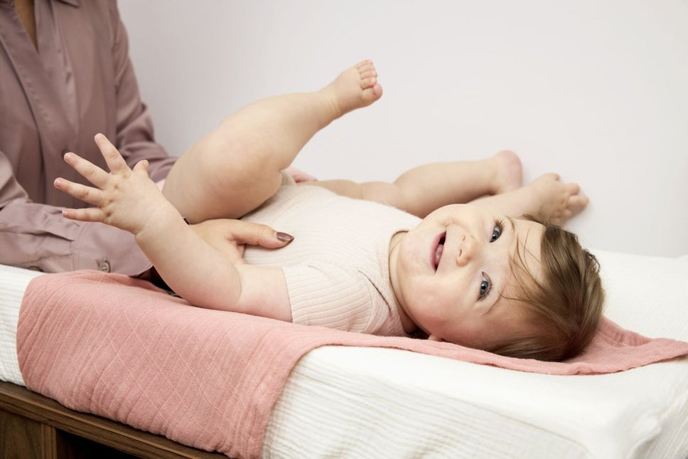 Meyco Hydrofiele Doek Soft Rose/Rose/Naturel 70Cm koop je bij Babywinkel
