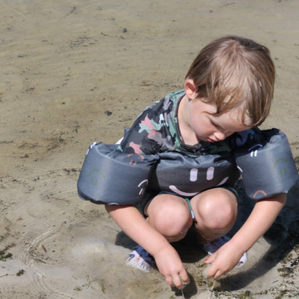 JeP Kids Zwemvest Smiley Grey koop je bij Babywinkel