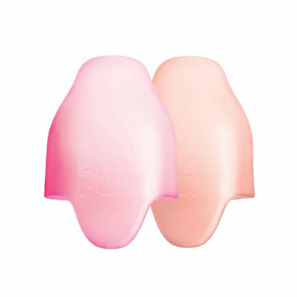 Pura Flessendop Reisdop Silicone 2St Rose En Carrot koop je bij Babywinkel