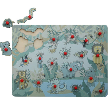 JeP Kids Puzzel 40X30 Jungle koop je bij Babywinkel
