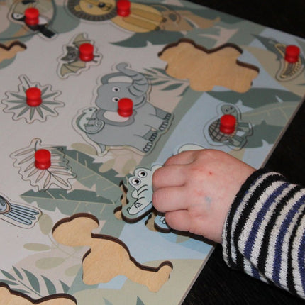 JeP Kids Puzzel 40X30 Jungle koop je bij Babywinkel