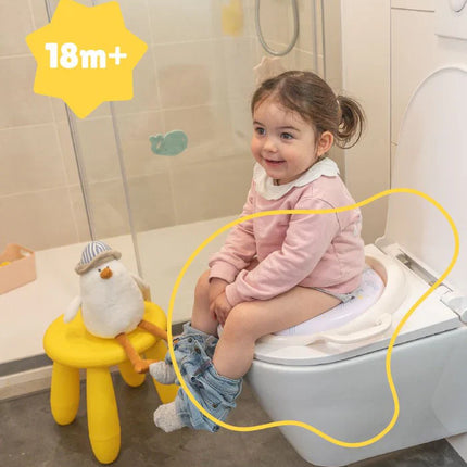 <tc>Babymoov</tc> Comfort toalettförminskare med handtag, Meeuw