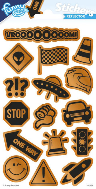 Reflecterende Stickers Verkeer koop je bij Babywinkel