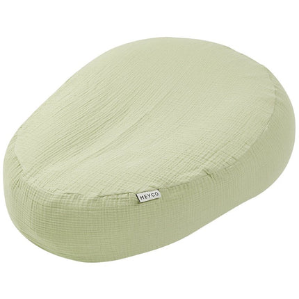 Meyco Voedingskussen Hoes Soft Olive koop je bij Babywinkel