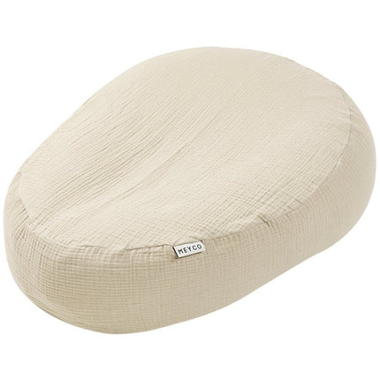 Meyco Voedingskussen Hoes Soft Sand koop je bij Babywinkel