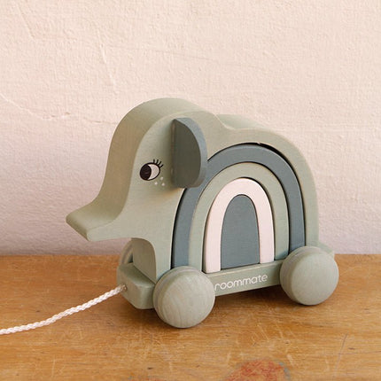Roommate Trekfiguur Stacking Toy Elephant koop je bij Babywinkel
