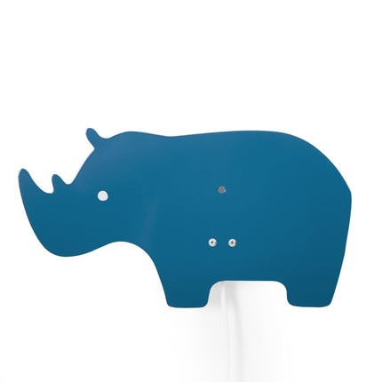 Roommate Wandlamp Babykamer Neushoorn Blue koop je bij Babywinkel