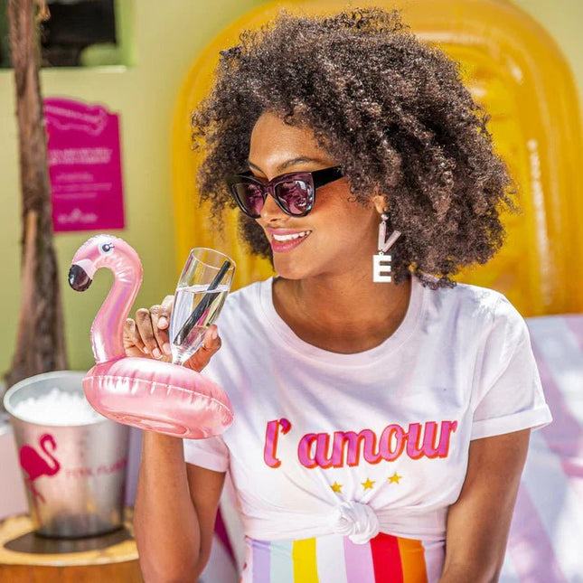 Rose Gold Flamingo Bekerhouder koop je bij Babywinkel