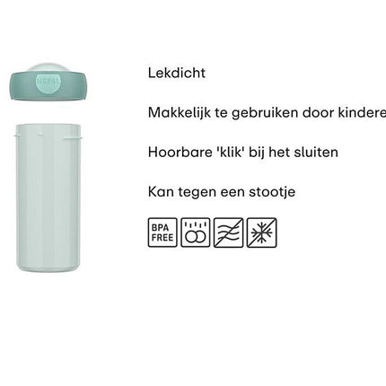 Mepal Schoolbeker Campus Coolblue 300Ml koop je bij Babywinkel