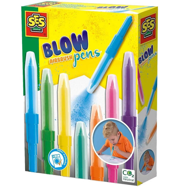 SES Creative Knutselpakket Airbrush Stiften 7St koop je bij Babywinkel