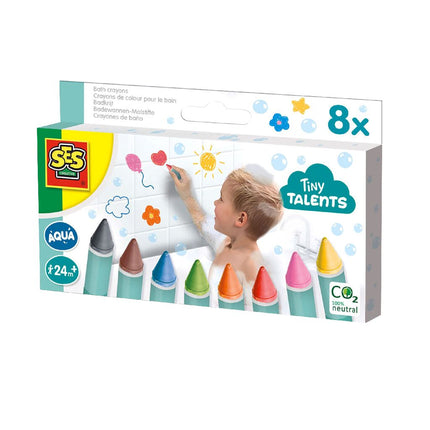 Ses 13050 Tiny Talents Kleuren In Bad 8 Pack koop je bij Babywinkel