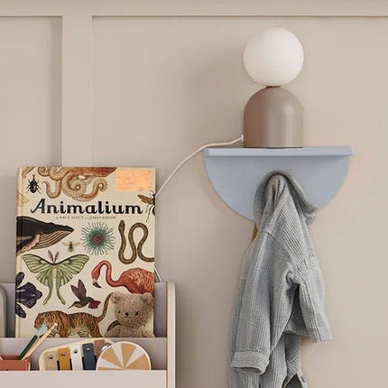Kid's Concept Wandplank Circle Light Blue Star koop je bij Babywinkel