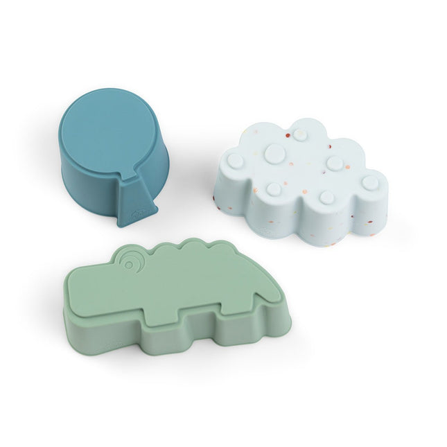 Done by Deer Snackbakje Happy Clouds Blauw 3 Stuks koop je bij Babywinkel