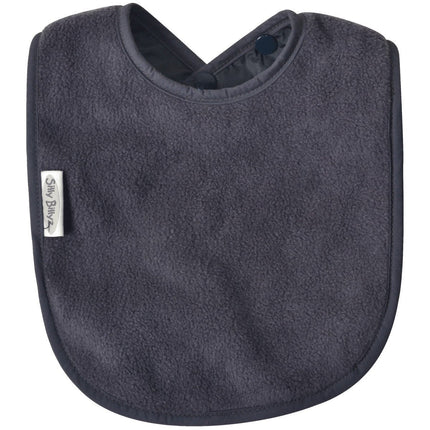 Silly Billyz Slabbetje Fleece Large Grey koop je bij Babywinkel