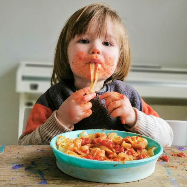 Silly Billyz Slabbetje Fleece Large Grey koop je bij Babywinkel