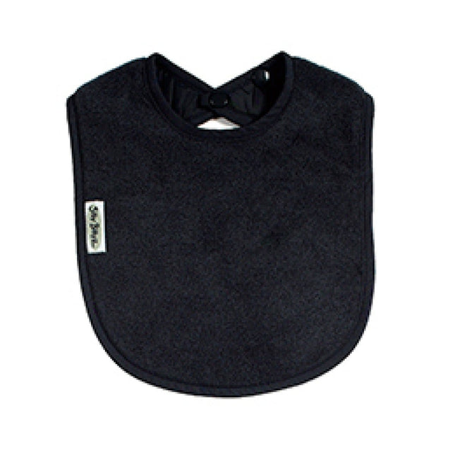 Silly Billyz Slabbetje Fleece Large Grey koop je bij Babywinkel