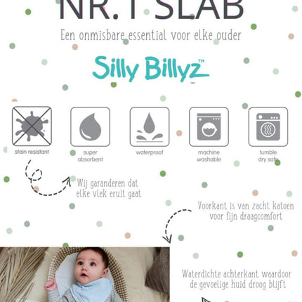 Silly Billyz Slabbetje Small Lange Mouwen Maitai Bay koop je bij Babywinkel