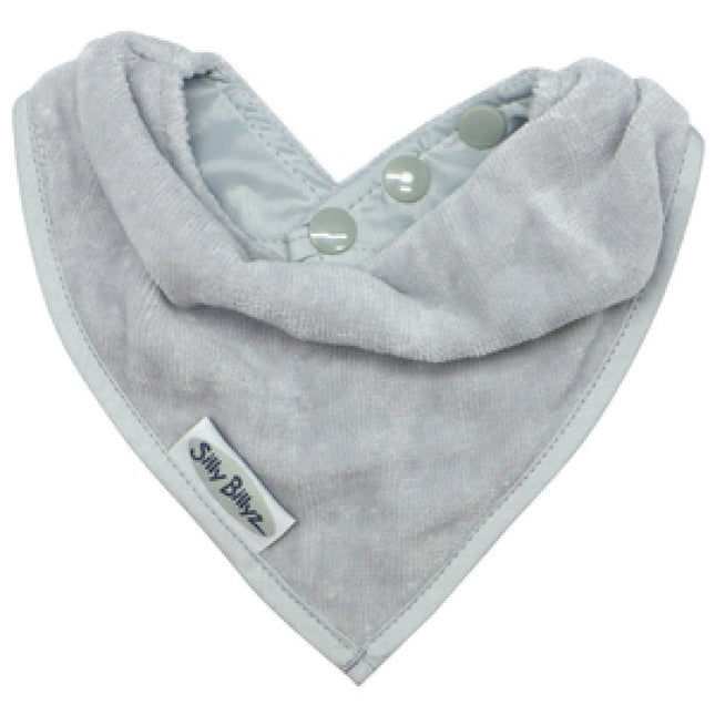 Silly Billyz Slabbetje Bandana Silver koop je bij Babywinkel