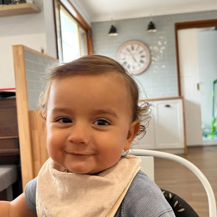 Silly Billyz Slabbetje Bandana White Sand koop je bij Babywinkel