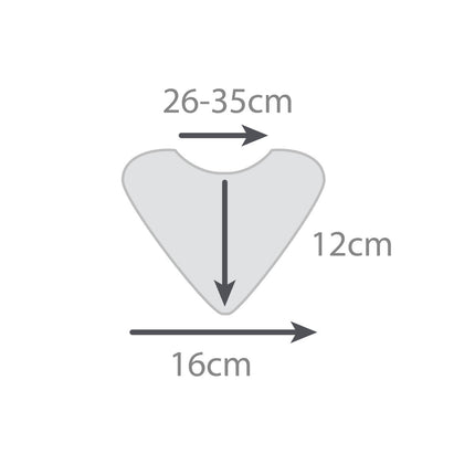 Silly Billyz Slabbetje Bandana White Sand koop je bij Babywinkel