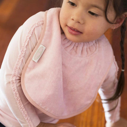 Silly Billyz Slabbetje Large Antique Pink koop je bij Babywinkel