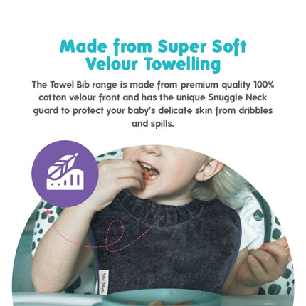 Silly Billyz Slabbetje Large Silver koop je bij Babywinkel