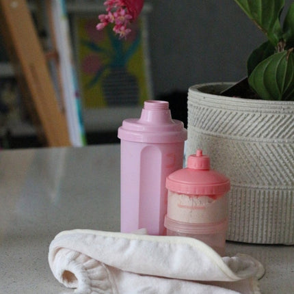 Silly Billyz Slabbetje Large White Sand koop je bij Babywinkel