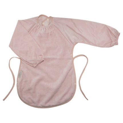 Silly Billyz Slabbetje Messy Eater Met Lange Mouwen Antique Pink koop je bij Babywinkel