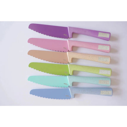 SKÅGFÄ KLYV Classic Kidssafe Mes Cornflower koop je bij Babywinkel