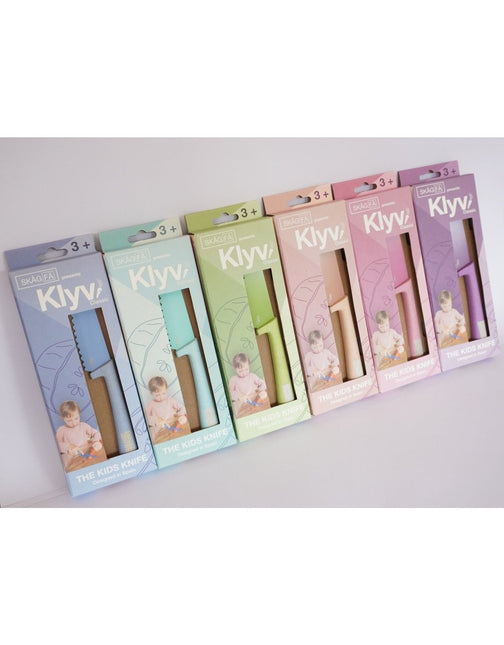 SKÅGFÄ KLYV Classic Kidssafe Mes Lavendel koop je bij Babywinkel