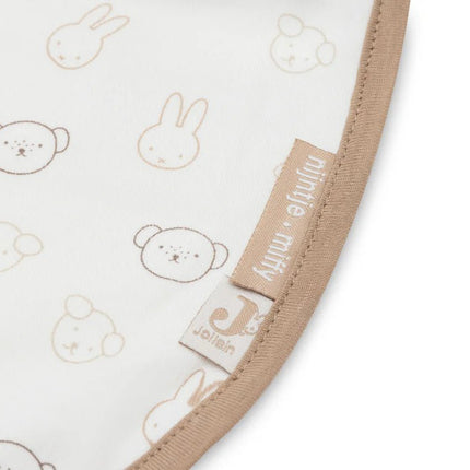 Jollein Slabbetje Miffy Heads Waterproef 5St koop je bij Babywinkel