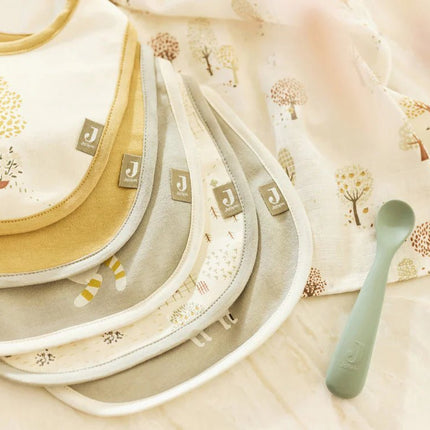 Jollein Slabbetje Tiny Park Waterproef 5St koop je bij Babywinkel