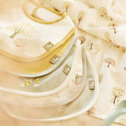 Jollein Slabbetje Tiny Park Waterproef 5St koop je bij Babywinkel