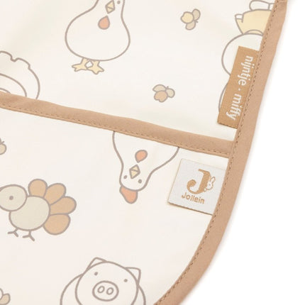 Slab Waterproof met Mouw - Miffy Family Farm koop je bij Babywinkel