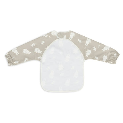 Jollein Slabbetje Waterproof Met Mouw Miffy & Snuffy Olive Green koop je bij Babywinkel