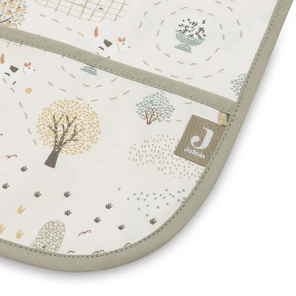 Jollein Slabbetje Met Mouw Tiny Park Waterproef koop je bij Babywinkel
