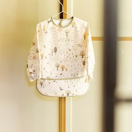 Jollein Slabbetje Met Mouw Tiny Park Waterproef koop je bij Babywinkel