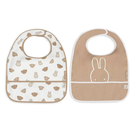 Jollein Slabbetje Miffy And Friends Waterproef 2St koop je bij Babywinkel