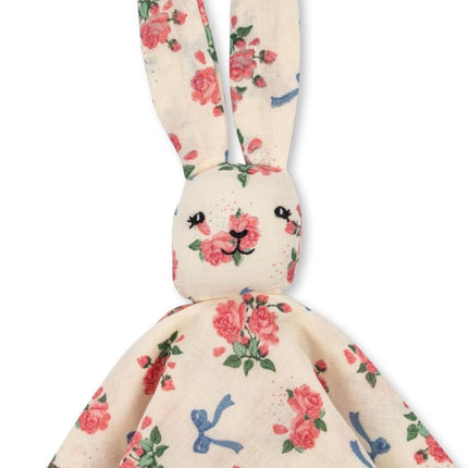 Konges Slojd Knuffeldoekje Sleepy Rabbit Stripe Blue koop je bij Babywinkel