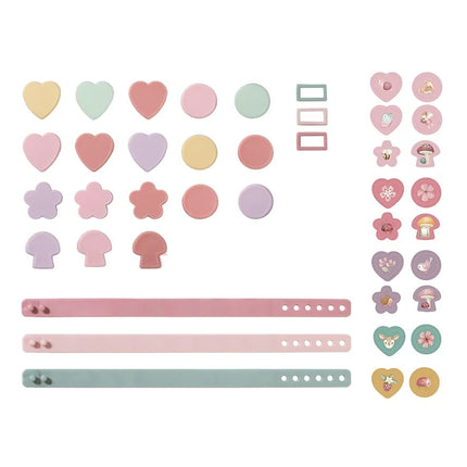 Little Dutch Set för att göra armband – Rosa & Friends