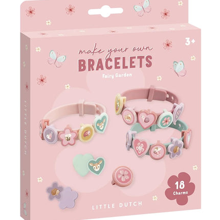 Little Dutch Set för att göra armband – Rosa & Friends