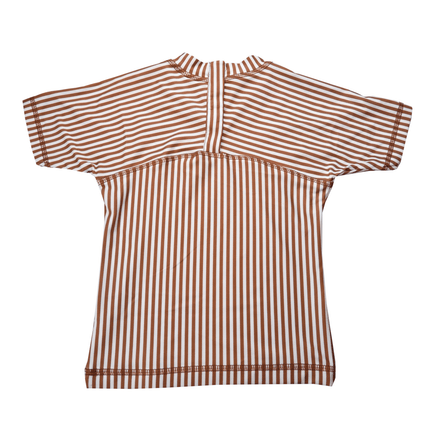 Slipstop UV Shirt Cognac Stripe koop je bij Babywinkel