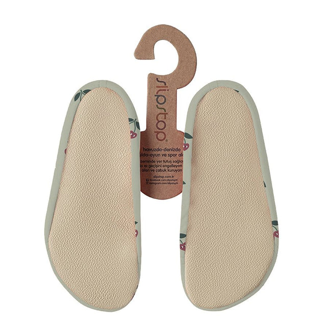 Slipstop Waterschoentjes Cherry Green koop je bij Babywinkel