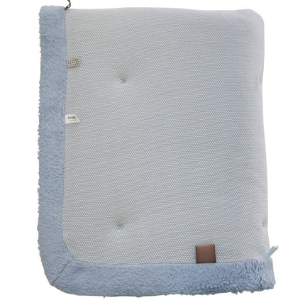 Snoozebaby Speelkleed Cheerful Playing Fresh Blue 95x75cm koop je bij Babywinkel