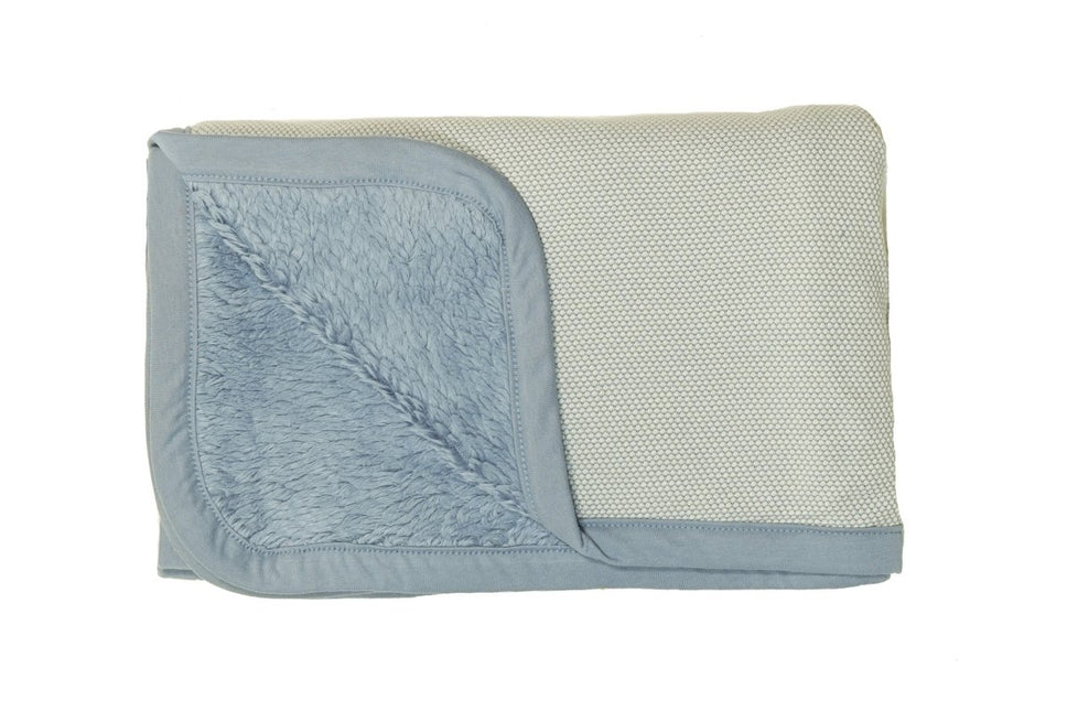 Snoozebaby Wiegdeken T.O.G 2.0 Fresh Blue 100x75cm koop je bij Babywinkel