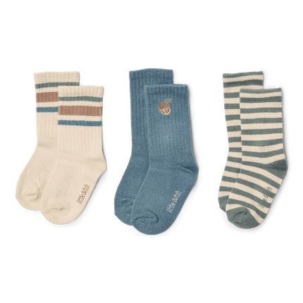 Little Dutch Babysokjes Multi 3St koop je bij Babywinkel