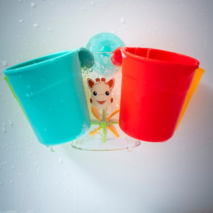Sophie de Giraf Badspeelgoed Bekers koop je bij Babywinkel